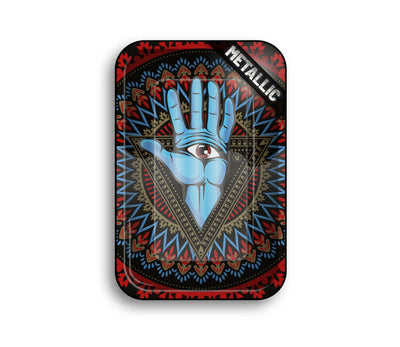 FireFlow Rolling Tray M «Trippy 3rd Eye» 27.5 × 17.5 cm (4 Stk.)