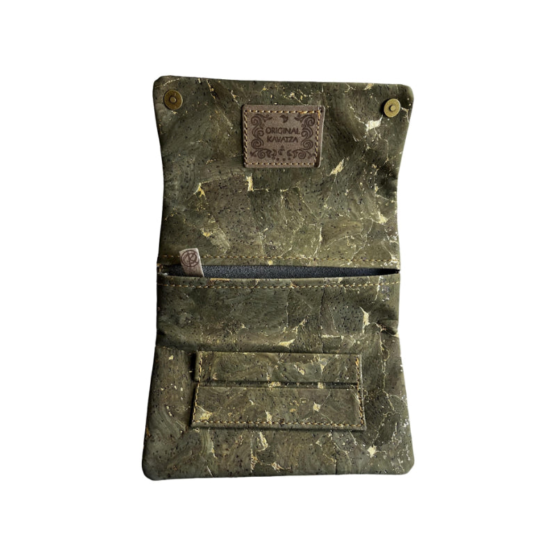 Kavatza - Tabaktasche Cork TPC56-CR 'Golden Olive Deluxe'