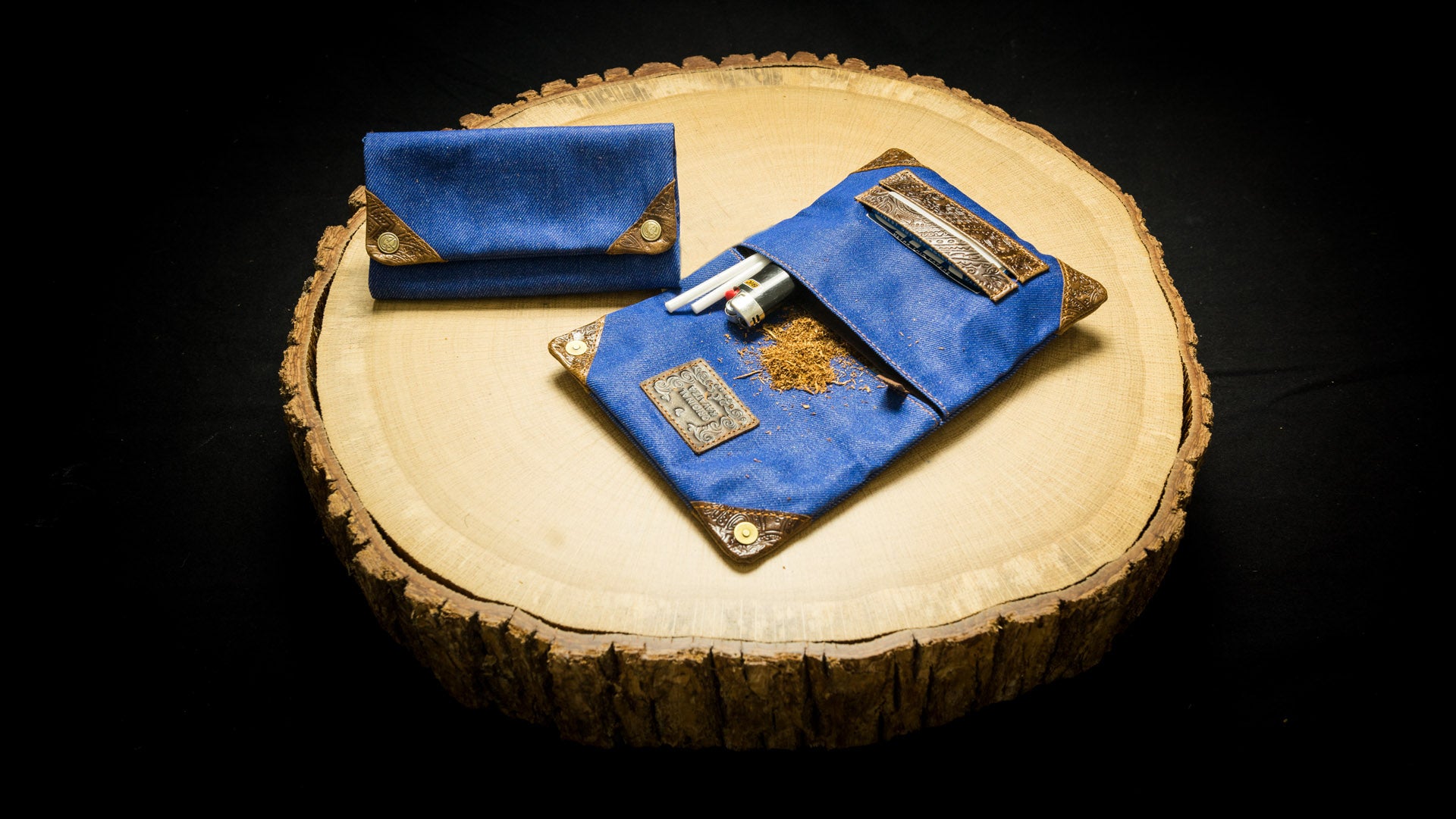 Kavatza - Tabaktasche TPJ37 'Indigo Jeans'