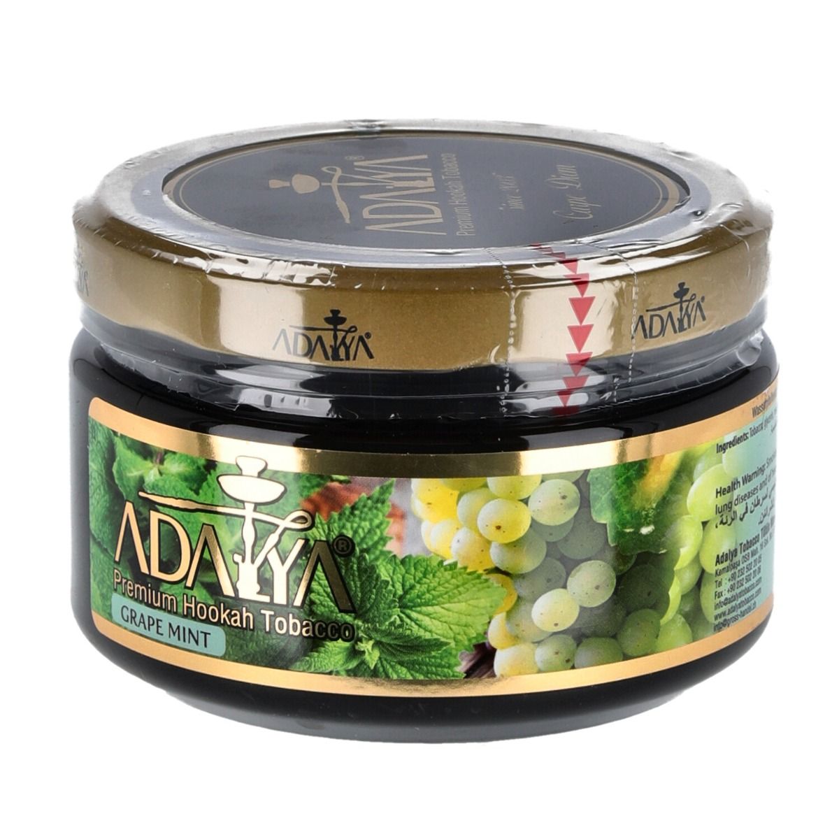 Adalya Grape Mint Shisha-Tabak, 200 g