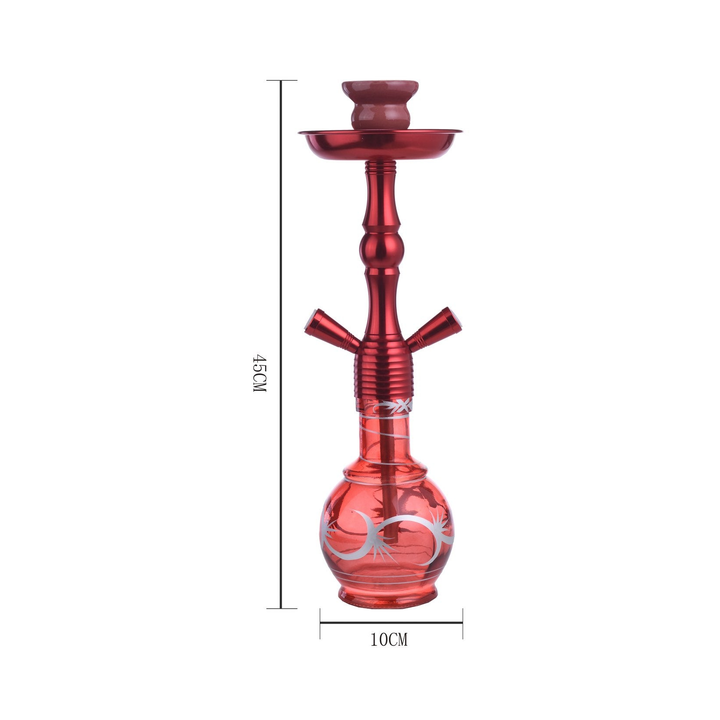 Shisha Inzegan Red - 450mm - rot kaufen bei rauchwerk.ch