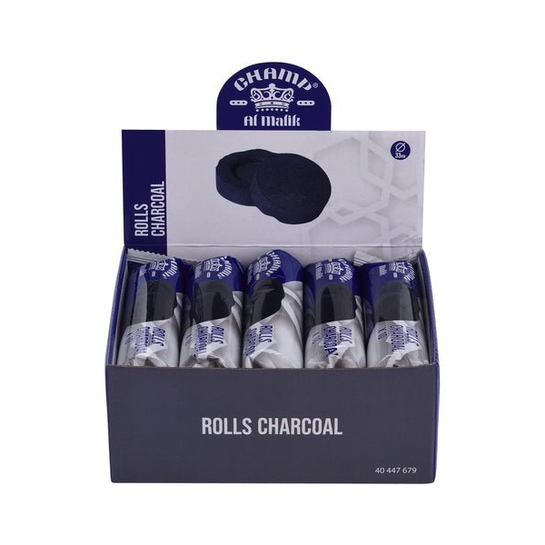 Shisha Kohle Rolls - 10 x 33mm - Display à 10 Stück kaufen bei rauchwerk.ch