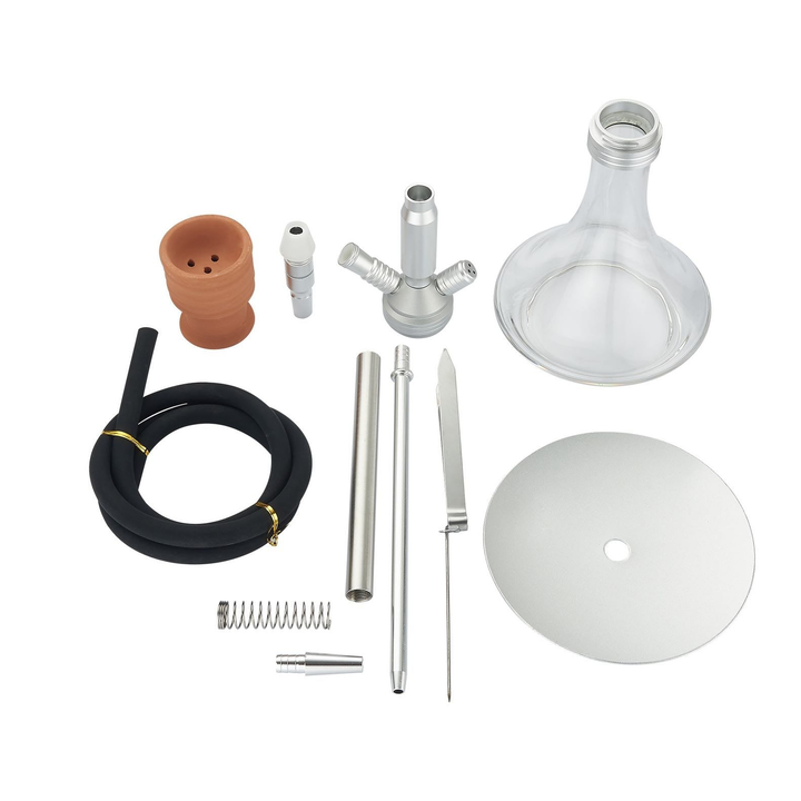 Shisha Marrakech - 420mm - Silber kaufen bei rauchwerk.ch