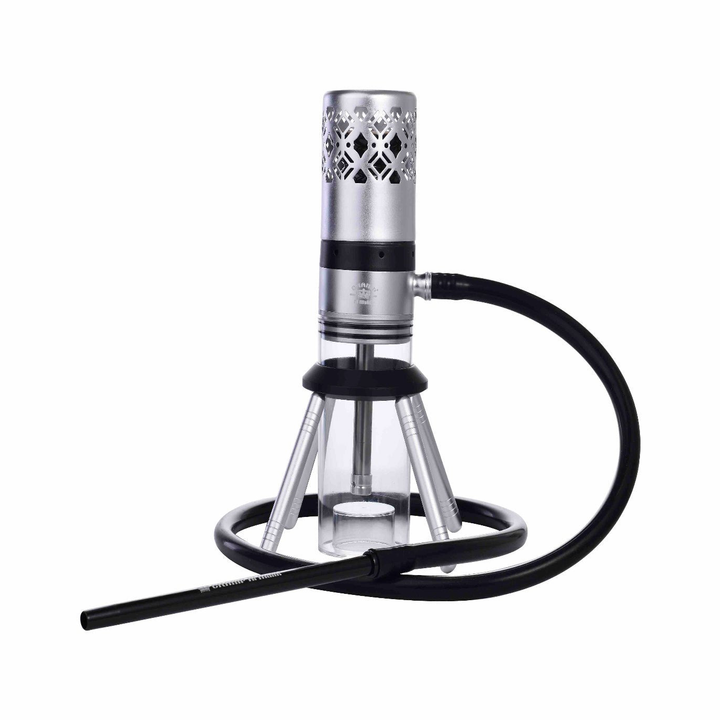 Shisha Sefrou Black / Silver - 280mm - schwarz / silber kaufen bei rauchwerk.ch