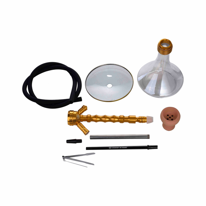 Shisha Zaida - 580mm - Perlmutt / Gold kaufen bei rauchwerk.ch