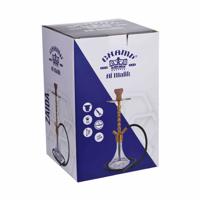 Shisha Zaida - 580mm - Perlmutt / Gold kaufen bei rauchwerk.ch