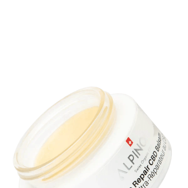 Verpackung des Alpinols CBD Balsams mit Vitamin E