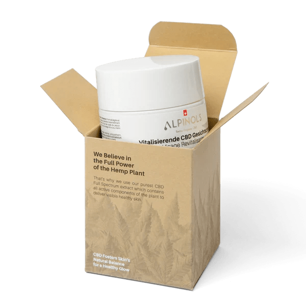 Alpinols CBD Gesichtscreme 50 ml Produktansicht