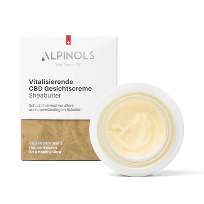 Alpinols CBD Gesichtscreme mit Sheabutter 50 ml