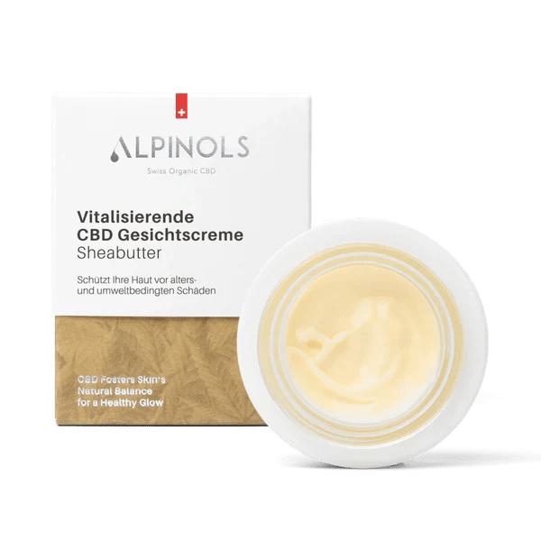 Alpinols CBD Gesichtscreme mit Sheabutter 50 ml