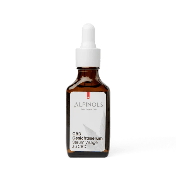 Frontansicht des Alpinols CBD Gesichtsserums 30 ml