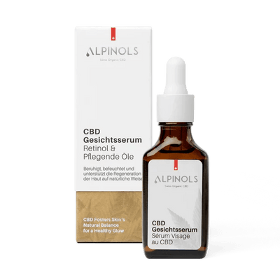 Alpinols CBD Gesichtsserum mit Retinol 30 ml