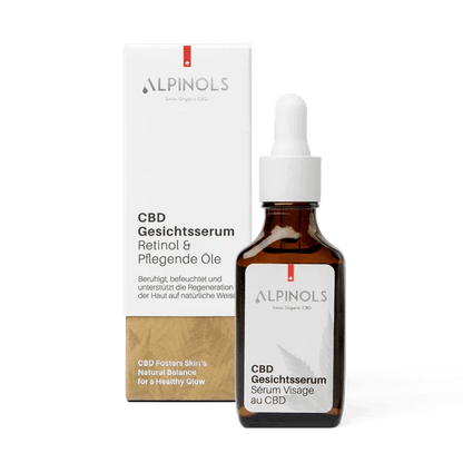 Alpinols CBD Gesichtsserum mit Retinol 30 ml