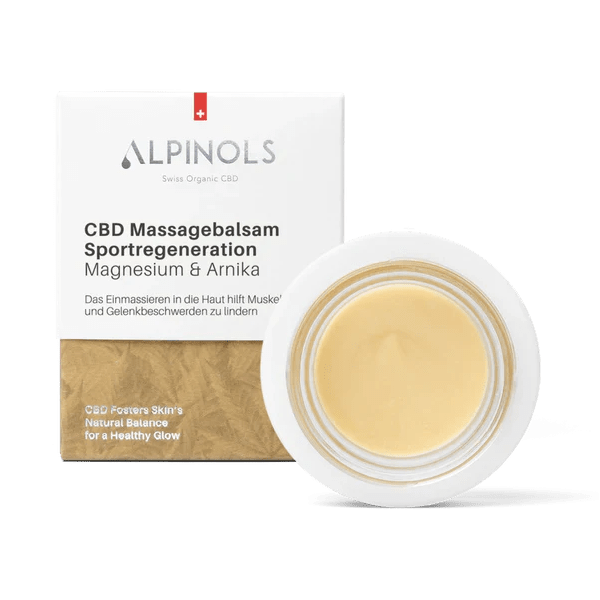Alpinols CBD Sportbalsam mit Magnesium und Arnika 50 ml