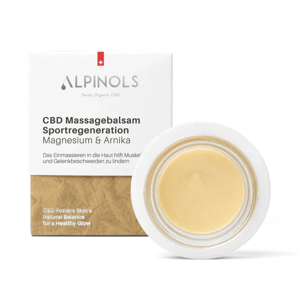 Alpinols CBD Sportbalsam mit Magnesium und Arnika 50 ml