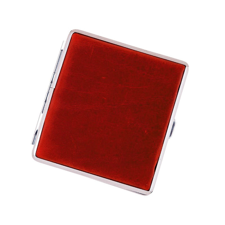 Angelo Zigarettenetui aus Vintage-Leder in Rot