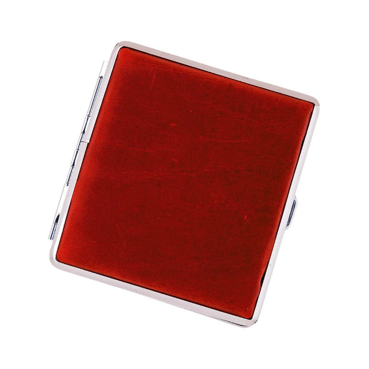 Angelo Zigarettenetui aus Vintage-Leder in Rot