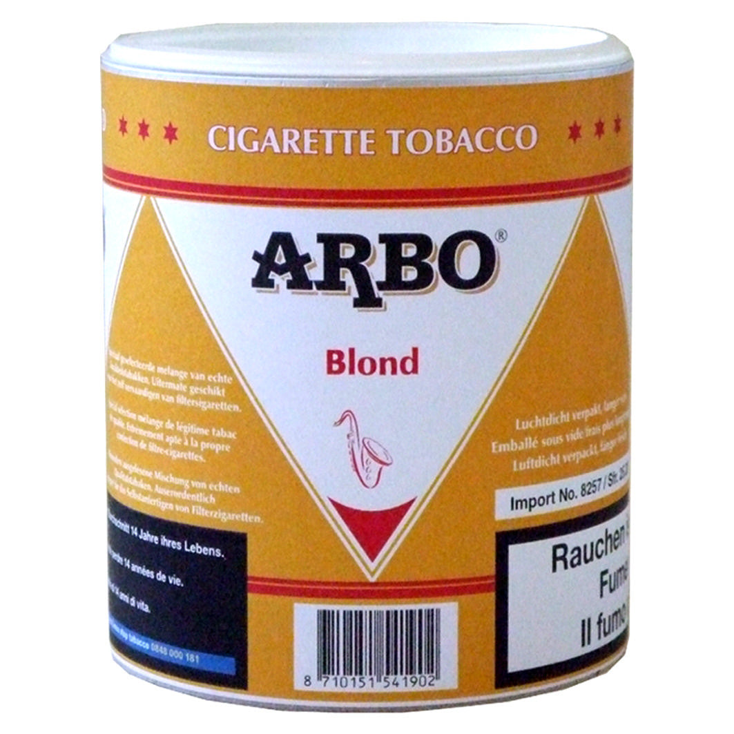 Arbo Blond American Blend Tabak, Dose, 150 g