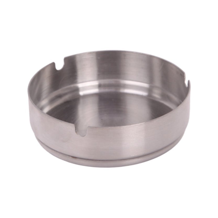 Aschenbecher aus Metall, 10 cm Durchmesser