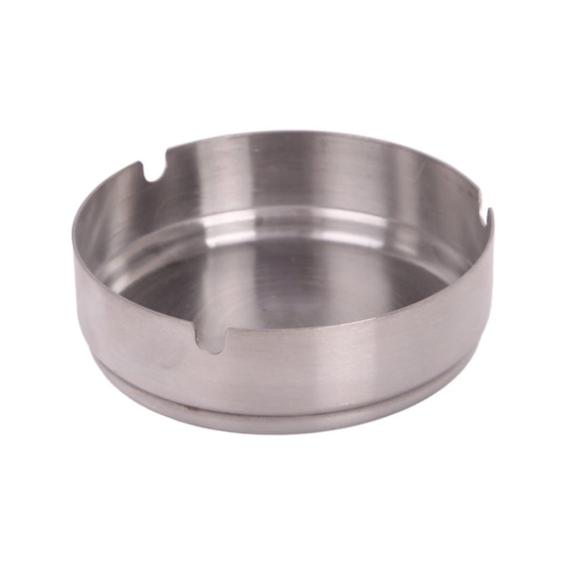 Aschenbecher aus Metall, 10 cm Durchmesser