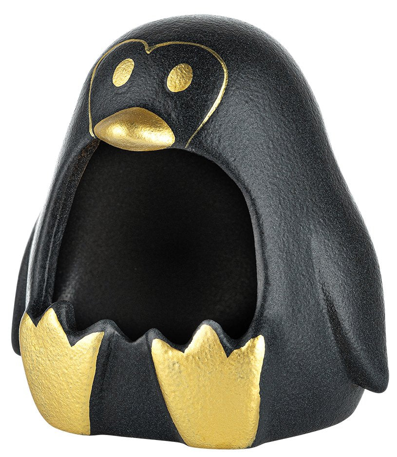 Aschenbecher im Pinguin-Design