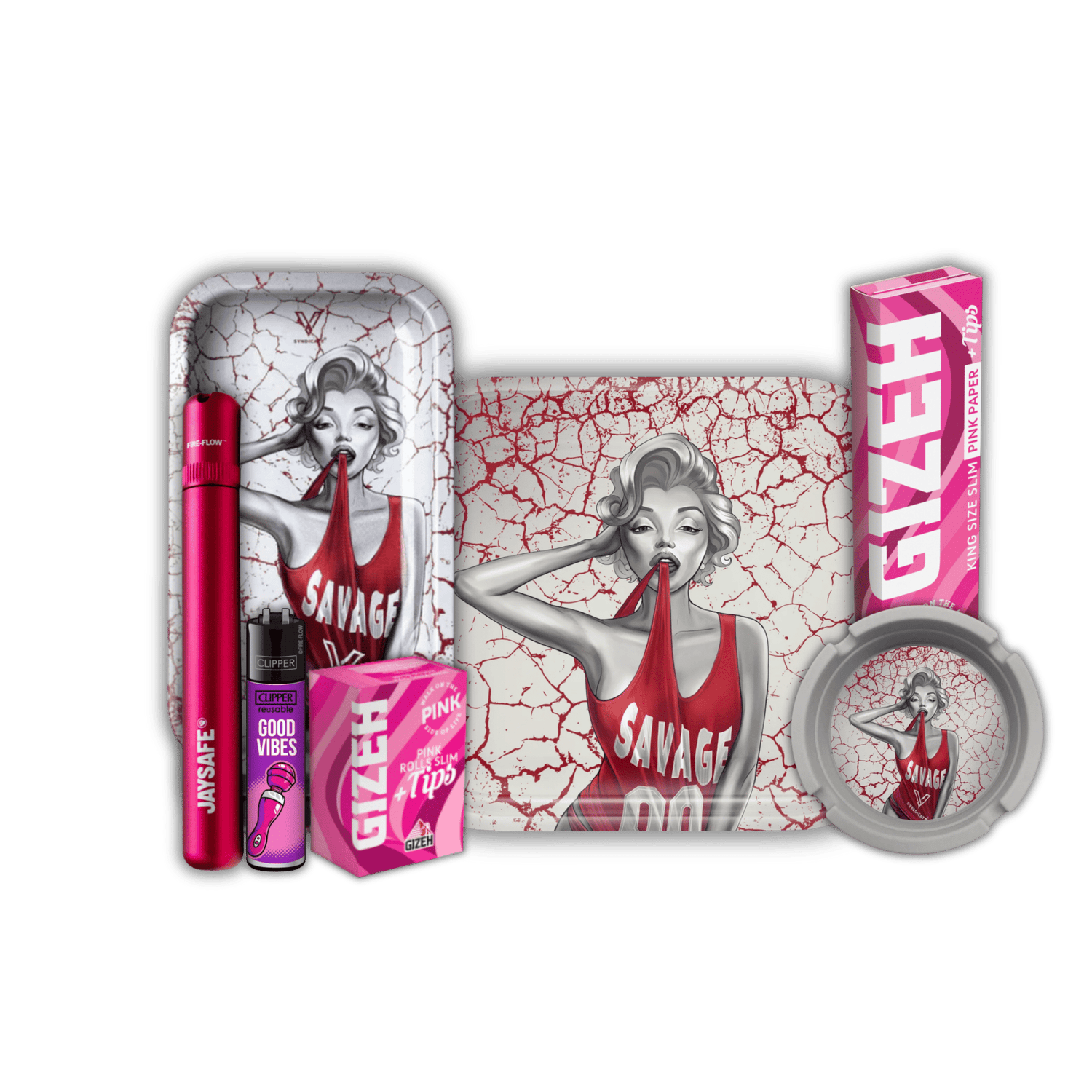 Rauchwerk Dank Diva Bundle 7-teiliges Dreh-Set