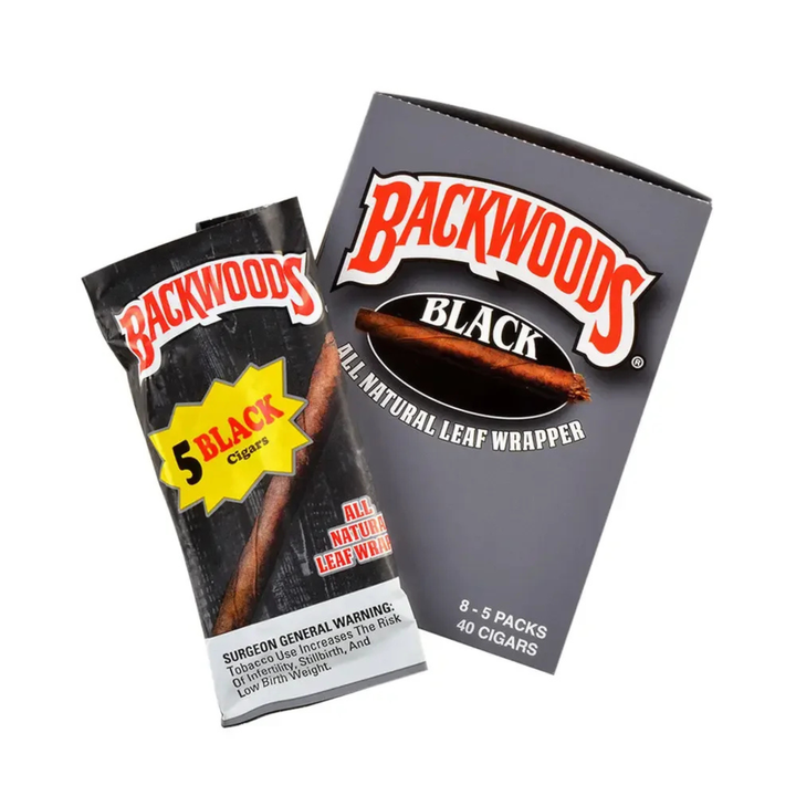 Backwoods Black Blunts 5er Pack im Freshbeutel
