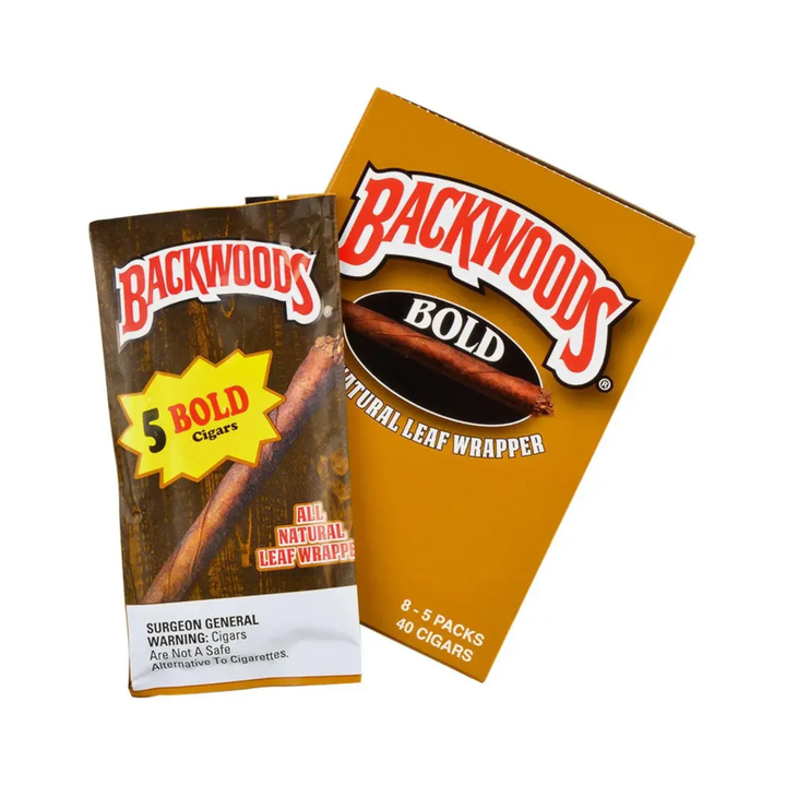 Backwoods Bold Blunts 5er Pack im Freshbeutel