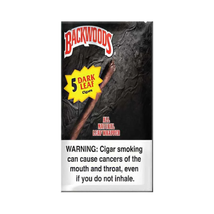 Backwoods Dark Leaf Blunts 5er Pack im Freshbeutel