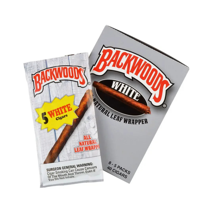 Backwoods White Blunts 5er Pack im Freshbeutel