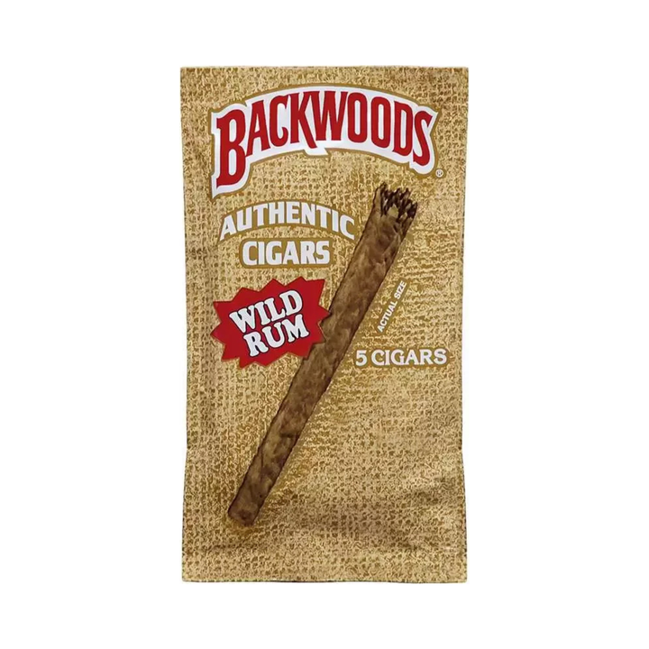 Backwoods Wild Rum Blunts 5er Pack im Freshbeutel