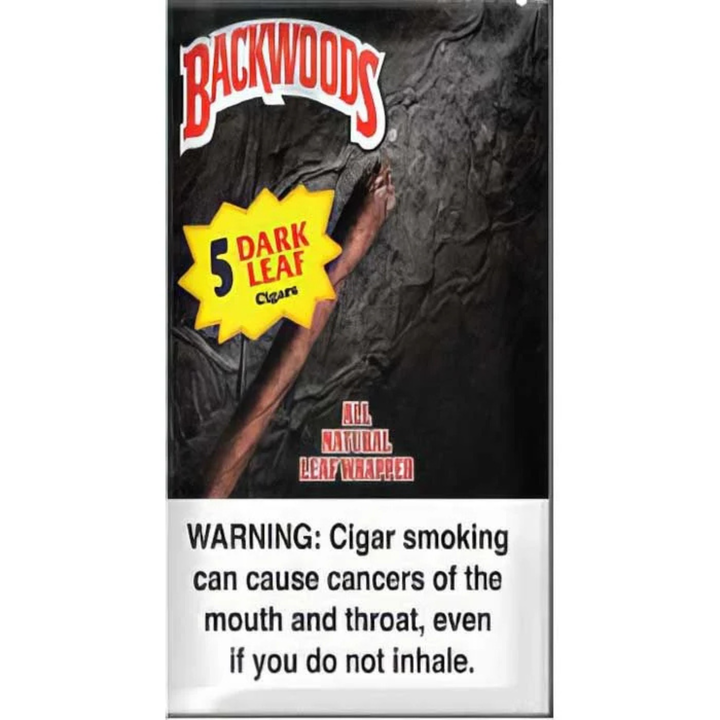Backwoods Dark Leaf Blunts 5er Pack im Freshbeutel