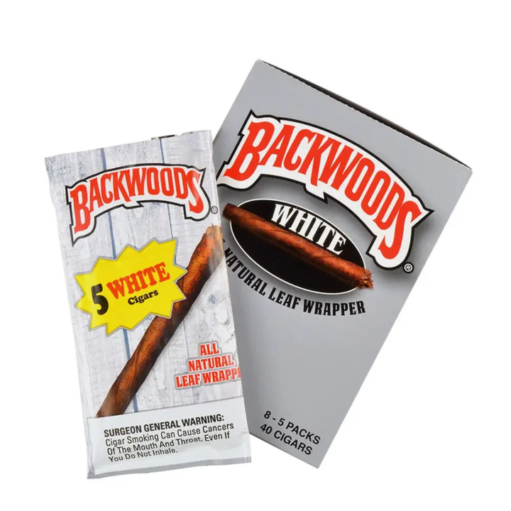 Backwoods White Blunts 5er Pack im Freshbeutel