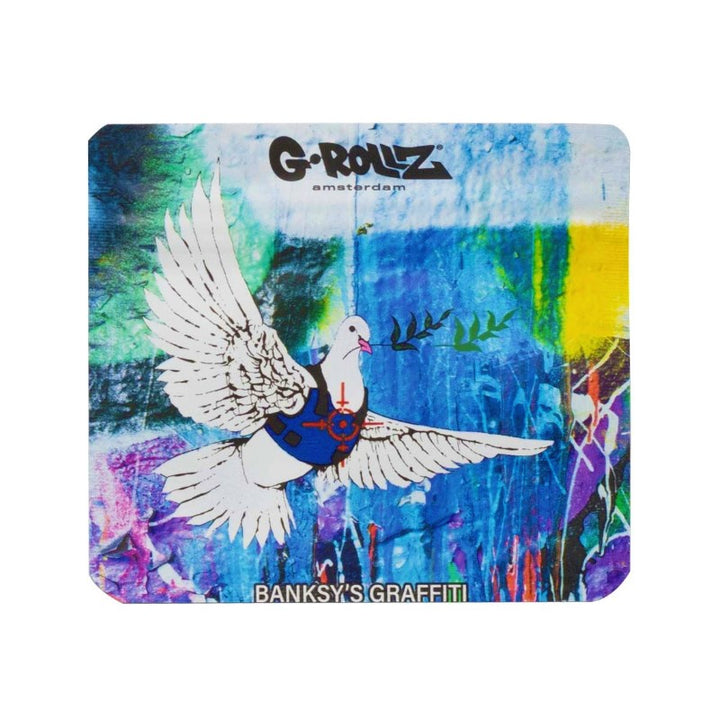 G-Rollz Banksy Bag Bulletproof Dove – Aufbewahrungsbeutel, 9 x 8 cm
