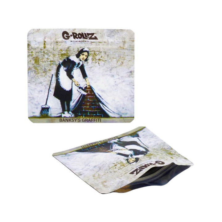 G-Rollz Banksy Bag Camden Maid – Aufbewahrungsbeutel, 9 x 8 cm
