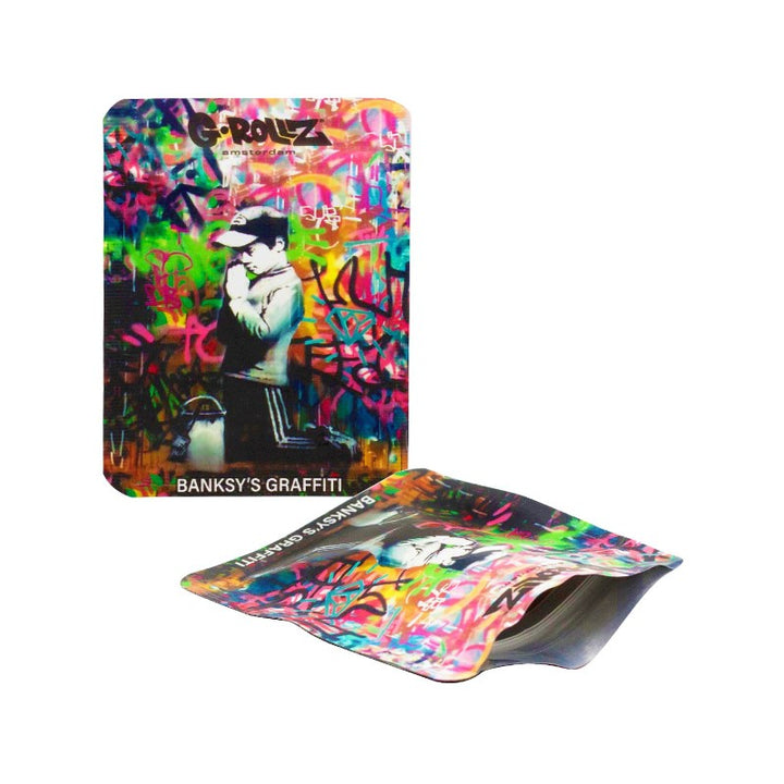G-Rollz Banksy Bag Church of Graffiti – Aufbewahrungsbeutel, 6.5 x 8.5 cm