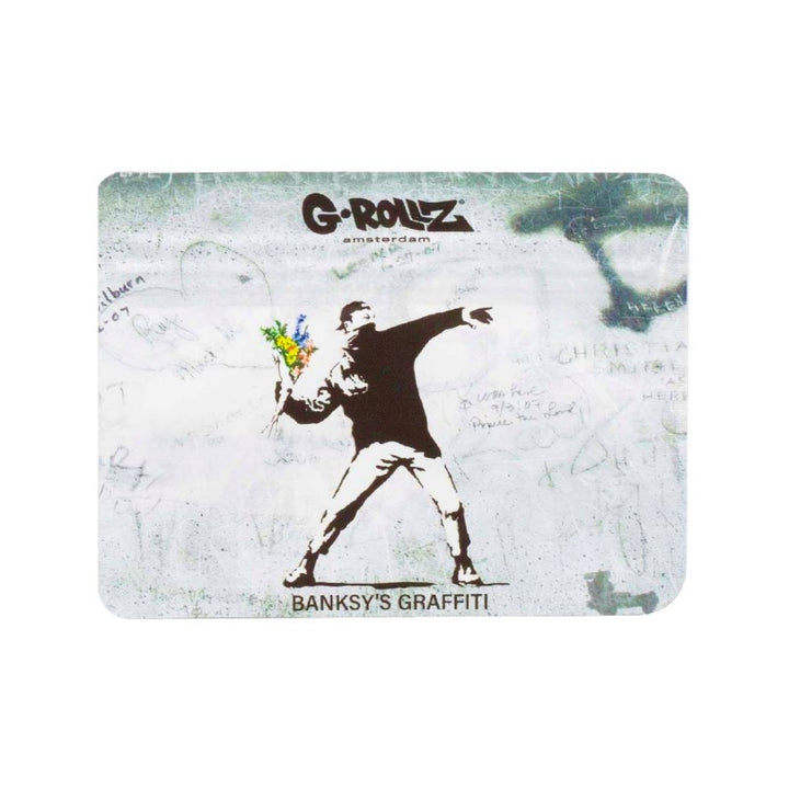 G-Rollz Banksy Bag Flower Thrower – Aufbewahrungsbeutel, 10.5 x 8 cm