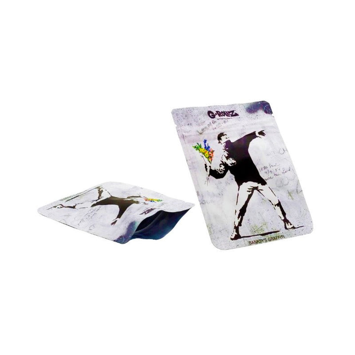 G-Rollz Banksy Bag Flower Thrower – Aufbewahrungsbeutel, 10 x 12.5 cm