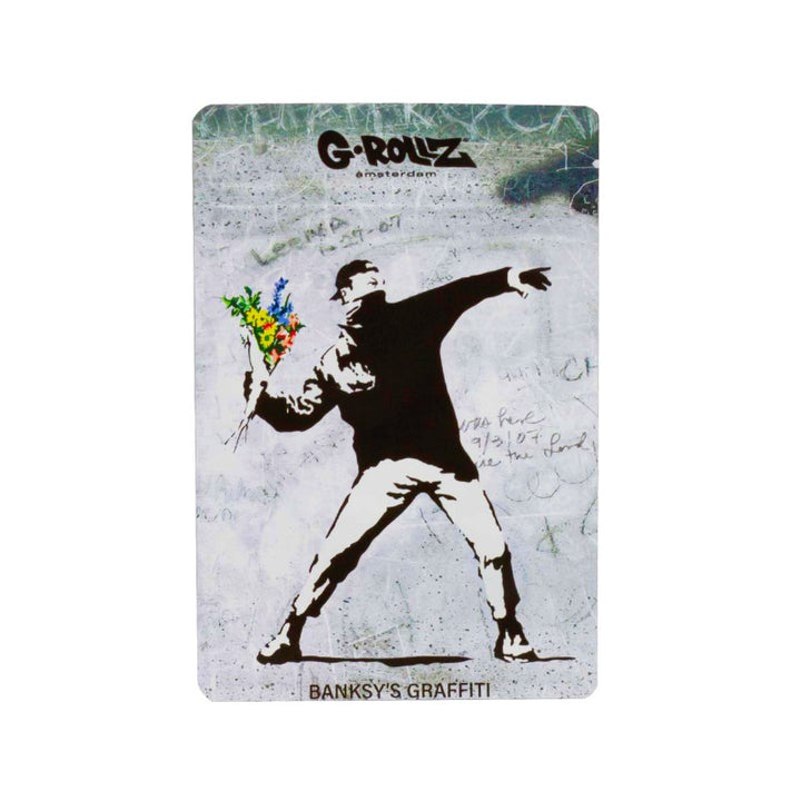 G-Rollz Banksy Bag Flower Thrower – Aufbewahrungsbeutel, 10 x 15 cm