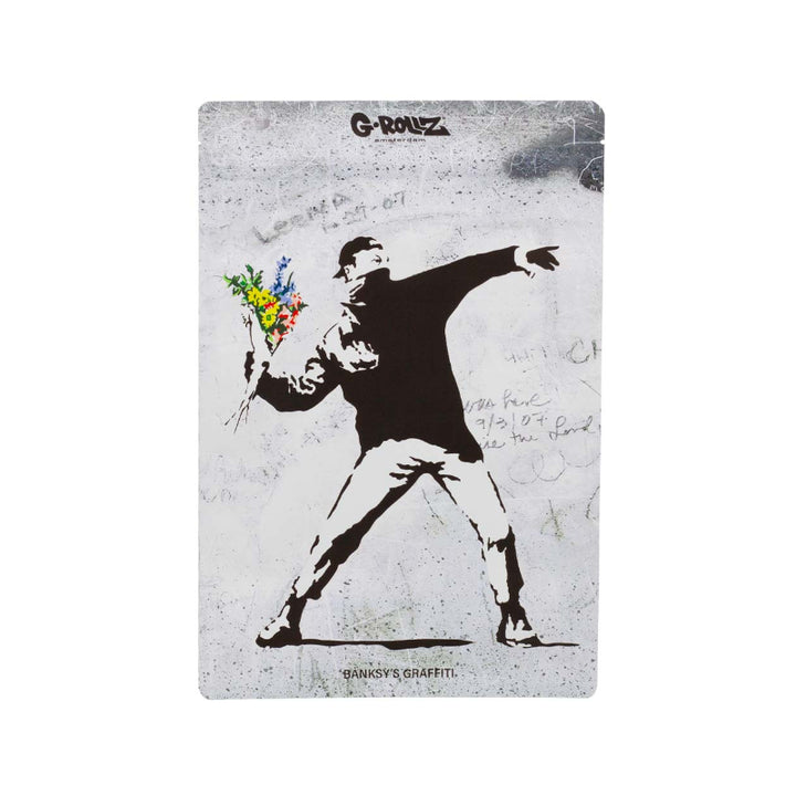 G-Rollz Banksy Bag Flower Thrower – Aufbewahrungsbeutel, 20 x 30 cm