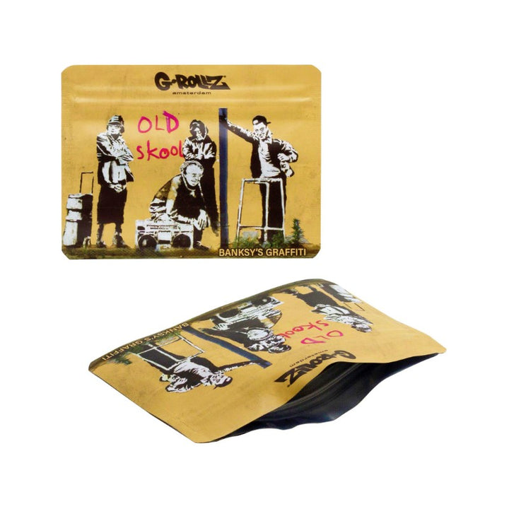 G-Rollz Banksy Bag Old Skool – Aufbewahrungsbeutel, 10.5 x 8 cm