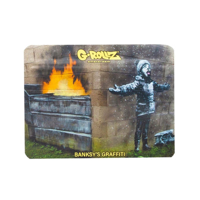 G-Rollz Banksy Bag Snowflake Boy – Aufbewahrungsbeutel, 10.5 x 8 cm