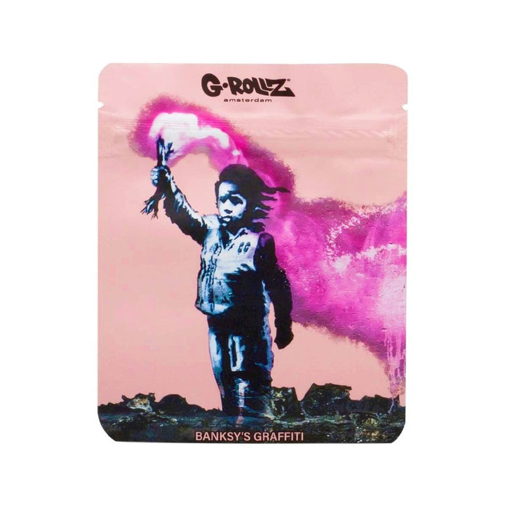 G-Rollz Banksy Bag Torch Boy – Aufbewahrungsbeutel, 10 x 12.5 cm