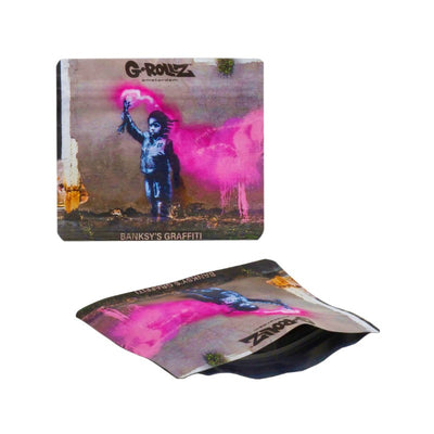 G-Rollz Banksy Bag Torch Boy – Aufbewahrungsbeutel, 9 x 8 cm