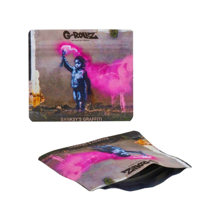 G-Rollz Banksy Bag Torch Boy – Aufbewahrungsbeutel, 9 x 8 cm