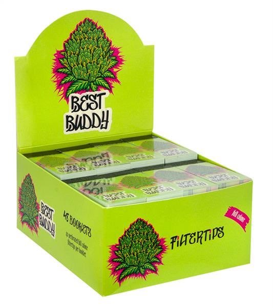 Best Buddy Filter Tips Display mit 48 Booklets à 40 Tips