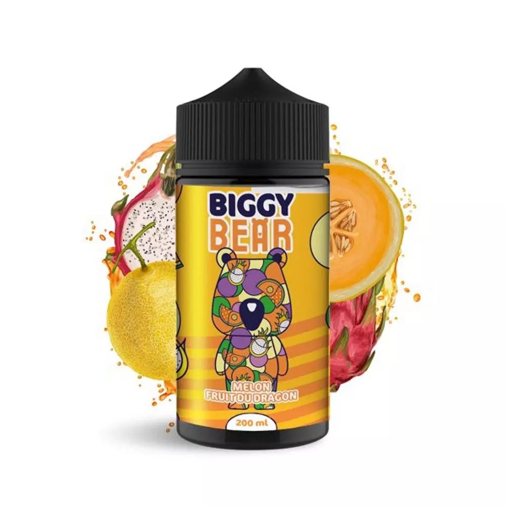 Biggy Bear - 200ml Liquid - Melon Fruit du Dragon (ohne Nikotin) kaufen bei rauchwerk.ch