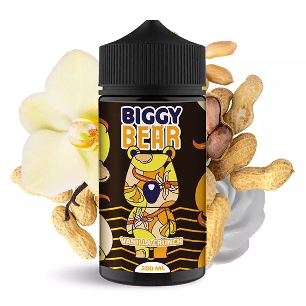 Biggy Bear Vanilla Crunch Liquid 200ml ohne Nikotin