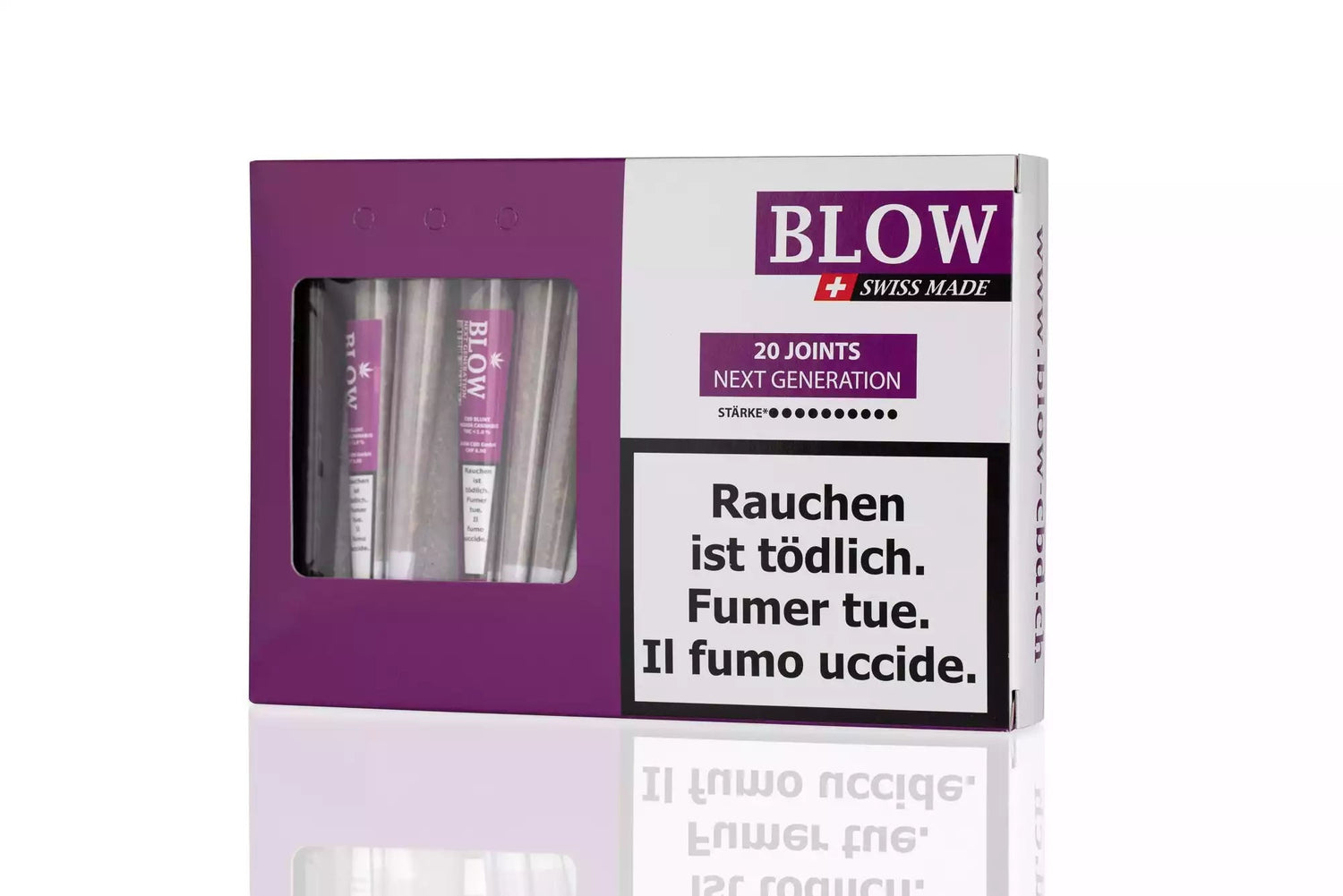 Blow Joint Next Generation Limoncello verpackter CBD Joint