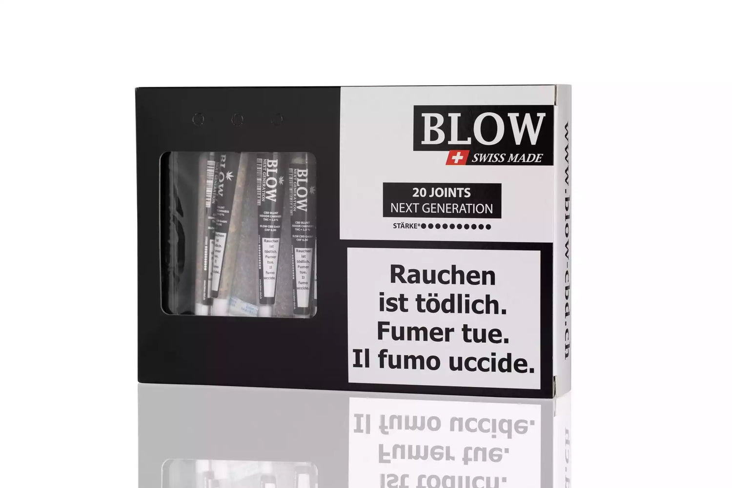 Blow Joint Next Generation V1 Display mit 20 CBD Joints